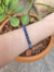 Pulseira esfera sodalita - Pedra da sabedoria e foco