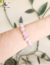 Pulseira kunzita cascalho - Pedra do amor universal - comprar online