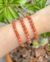 Pulseira pedra do sol qualidade extra esfera 6mm
