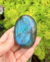 Labradorita oval azul #1