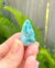 Larimar rolada de alta qualidade - Pedra da tranquilidade e fluídez - comprar online