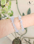 Pulseira ágata blue lace cascalho - Clareza e tranquilidade - LUNAI CRISTAIS