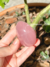 Quartzo rosa extra oval com asterismo #1 - comprar online