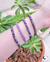 Pulseira esfera ametista 6mm - Intuição e calma - comprar online