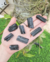 Turmalina negra bruta schorl - Pedra da proteção - comprar online