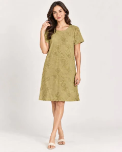 Vestido haway bordado - tienda online