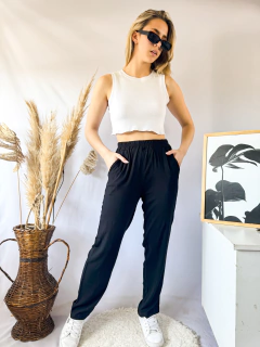 pantalon lino