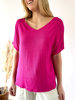 blusa nurit (lino con spandex )