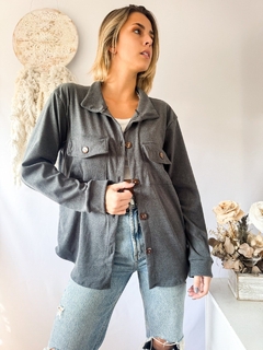 Camisaco darlon rib - tienda online