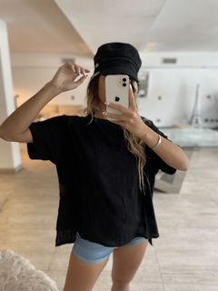 Imagen de blusa Albi (lino elastizado)