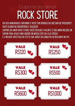 Cupom do amor R$250