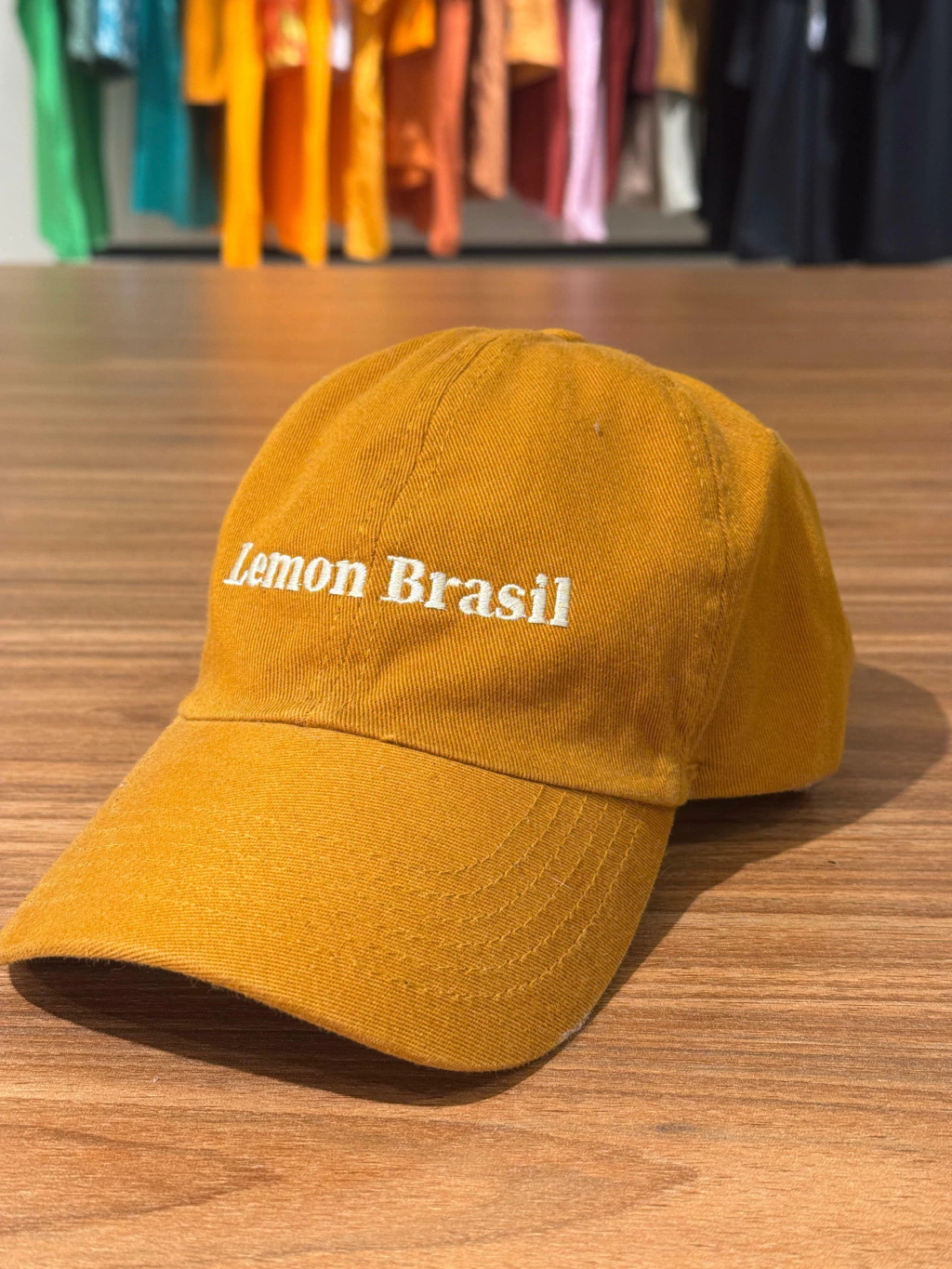 Boné Lemon Brasil Mostarda