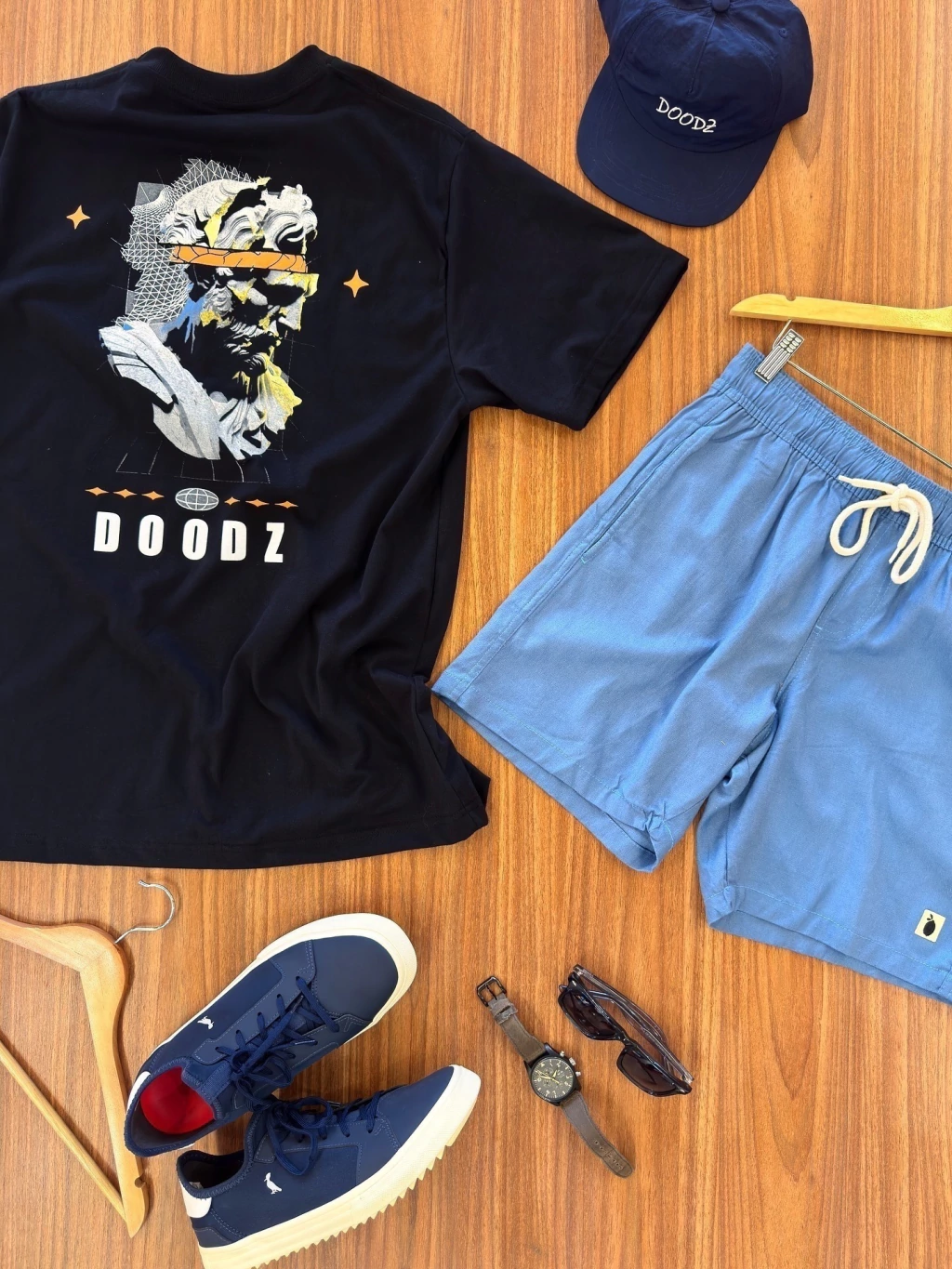 T-shirt Doodz Street pensador