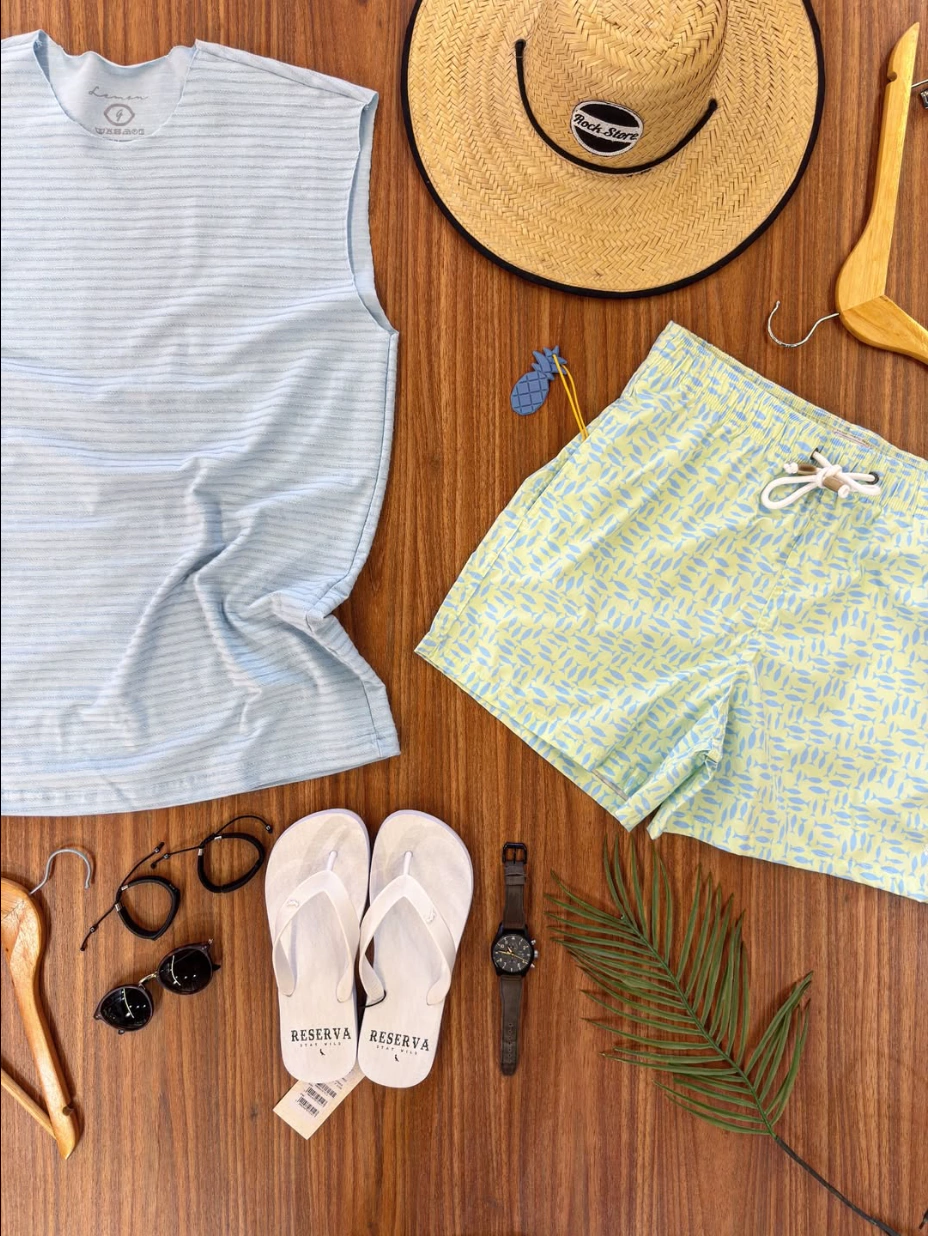 Short stone Pineapple Peixes