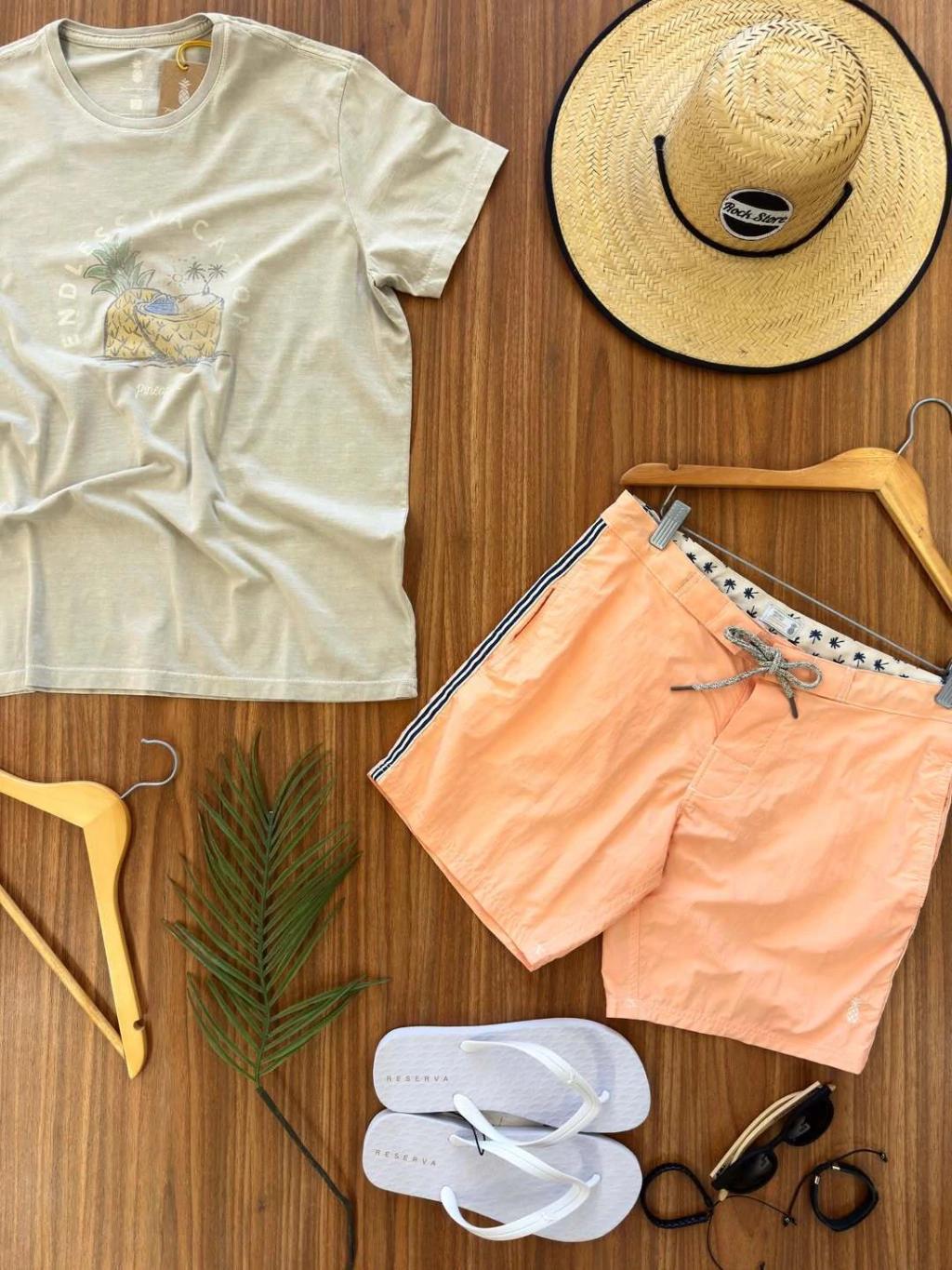 T-shirt stonada Pineapple abacaxi