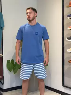 T-shirt Lemon básica azul na internet