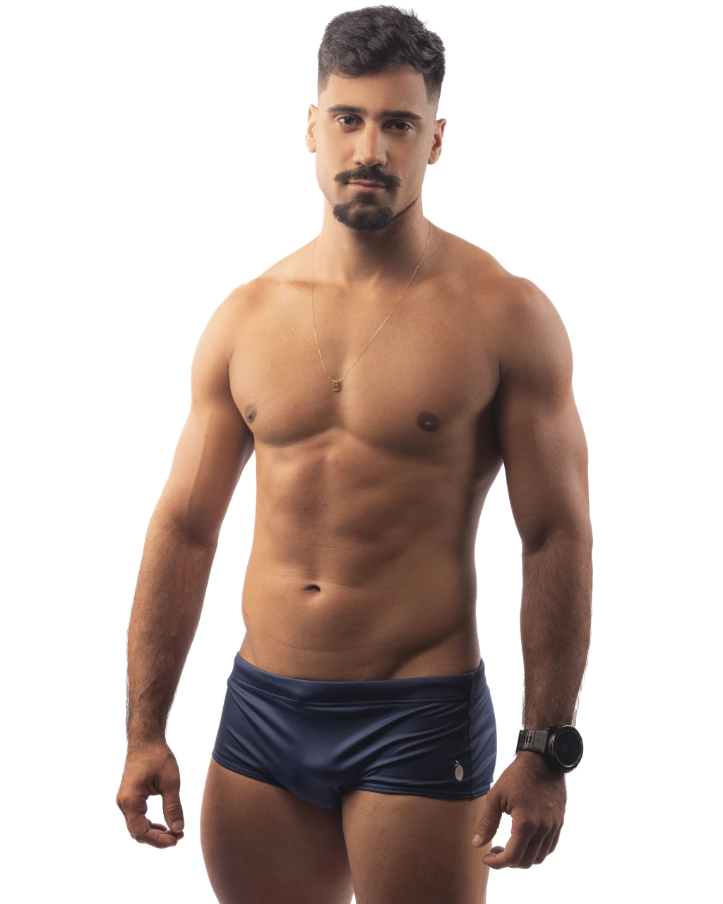 Sunga de praia Lemon azul marinho