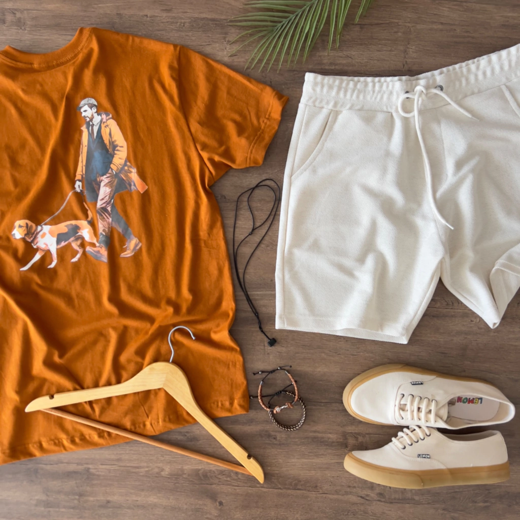 T-shirt Lemon beagle