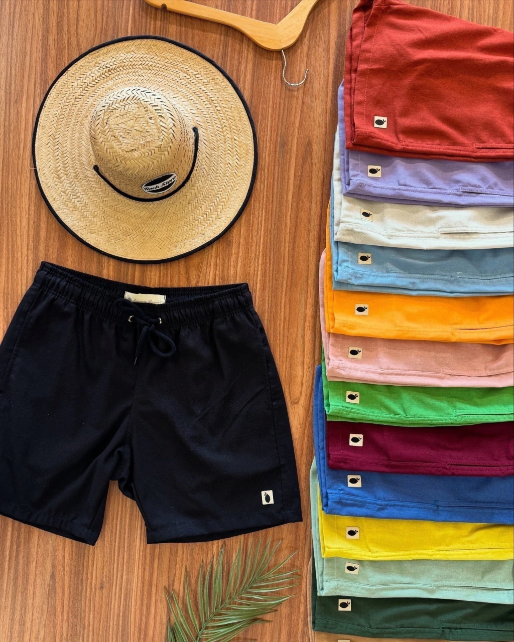 Super combo de 3 shorts de linho