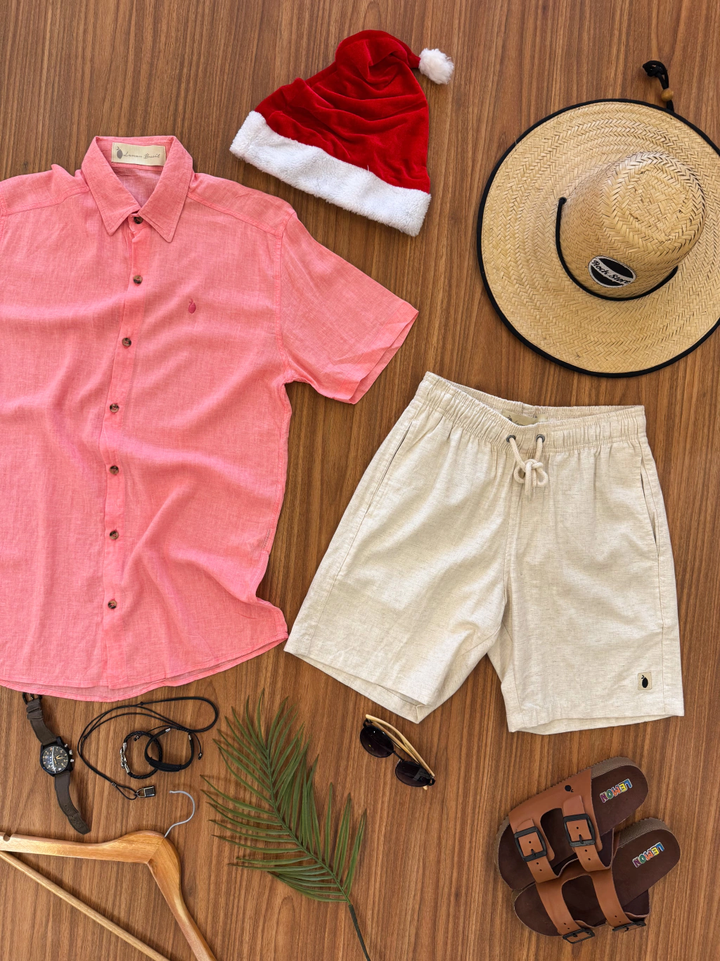 Camisa linho coleção 2025 Lemon brasil rosa pink