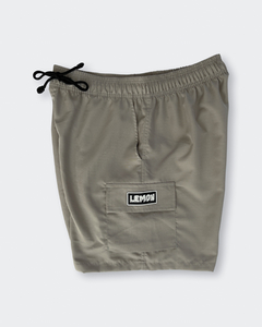 Short cargo bolso ziper cimento na internet