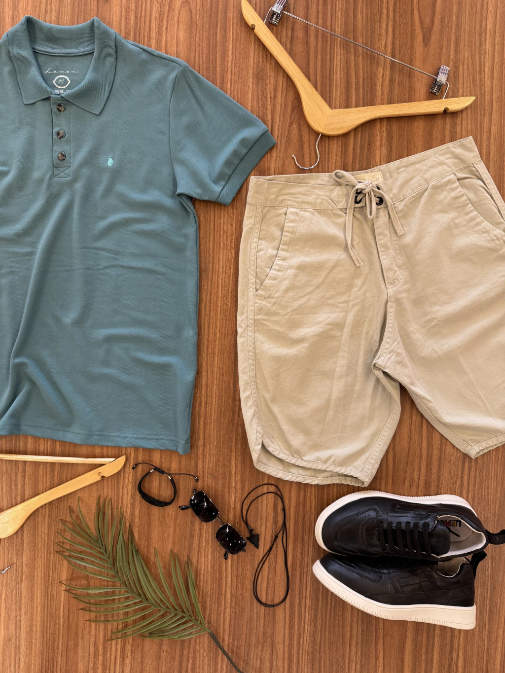 Camisa gola polo Lemon Brasil azul