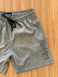 Sport short Lemon cinza - comprar online