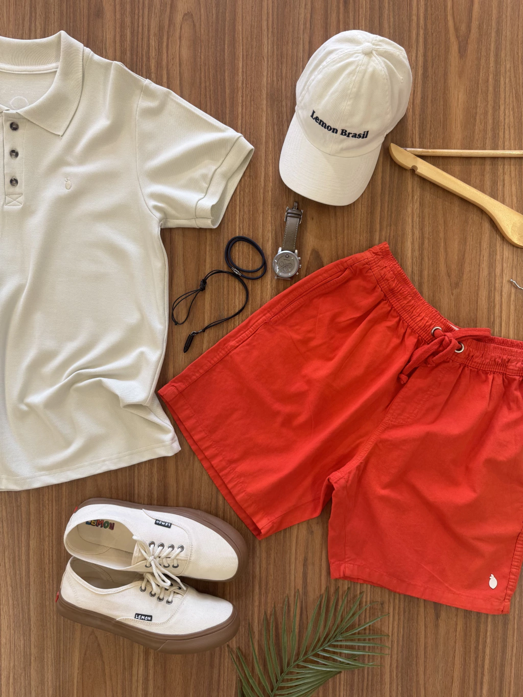 Short sarja vermelho