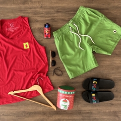 Regata tradicional básica vermelha