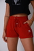SHORTS RAIZ | FEMININO | CEREJA