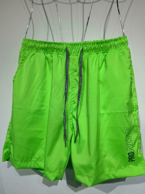 BERMUDA | MASCULINA | TACTEL PURE | VERDE NEON - comprar online