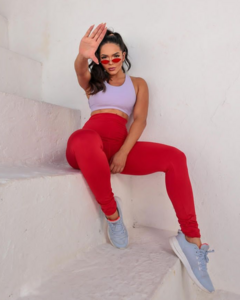 LEGGING BÁSICA DE ACADEMIA SUPLEX, COS ALTO na internet