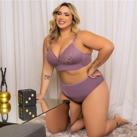 SUTIÃ COS DUPLO PLUS SIZE BASE ESTRUTUR. COM BOJO SEM ARO UP - comprar online