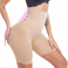BERMUDA MODELADORA CINTA 4 BARBATANAS EMPINA BUMBUM ZERO BARRIGA