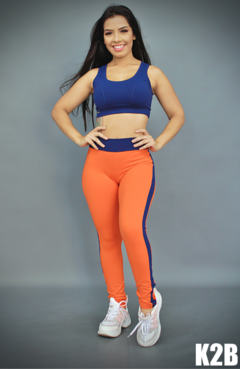 CALÇA LEGGING K2B ADAILA POLIAMIDA COS ALTO MODELA BUMBUM - comprar online