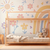 Papel de Parede Infantil de Arco-Íris com Flores Candy Colors