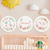 Kit de 3 Quadros Decorativos Infantil Redondo de Borboletas e Flores com Nome - comprar online