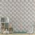 Papel de Parede Infantil Boho de Pequenas Folhas Verdes - PP Nº117