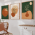 Kit 3 Quadros Decorativos Boho tons de verde - comprar online