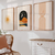 Kit 3 Quadros Decorativos Boho sol e lua - comprar online