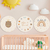Kit 3 quadros redondo de Animais Baby - comprar online
