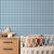 Papel de Parede Infantil Xadrez Vichy Azul Real