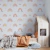 Papel de Parede Infantil de Arco íris Boho em Aquarela - PP Nº06