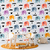 Papel de Parede para Quarto Infantil de Elefantes Coloridos