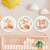 Kit com 3 Quadros Redondos Infantis de animais, Raposa, Urso e Cervo - comprar online