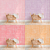 Papel de Parede Infantil Xadrez aquarela em tons quentes - comprar online