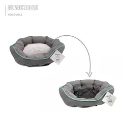 Cama octogonal mascotas mediana - tienda online