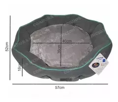 Cama octogonal mascotas mediana - comprar online