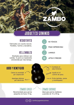 Zambo rellenable - comprar online