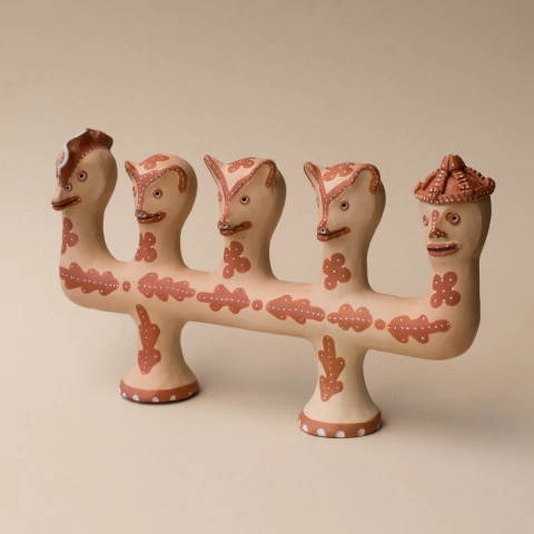 Escultura em Cerâmica do Jequitinhonha - Margarida Pereira